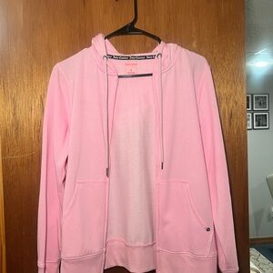 Women's pink juicy couture zip up sweatshirt